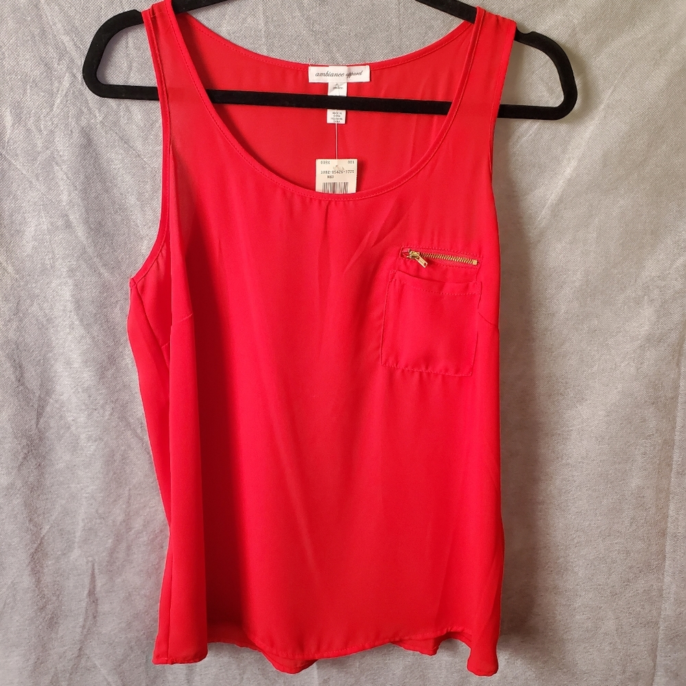 NWT Ambiance Apparel Sleeveless Top